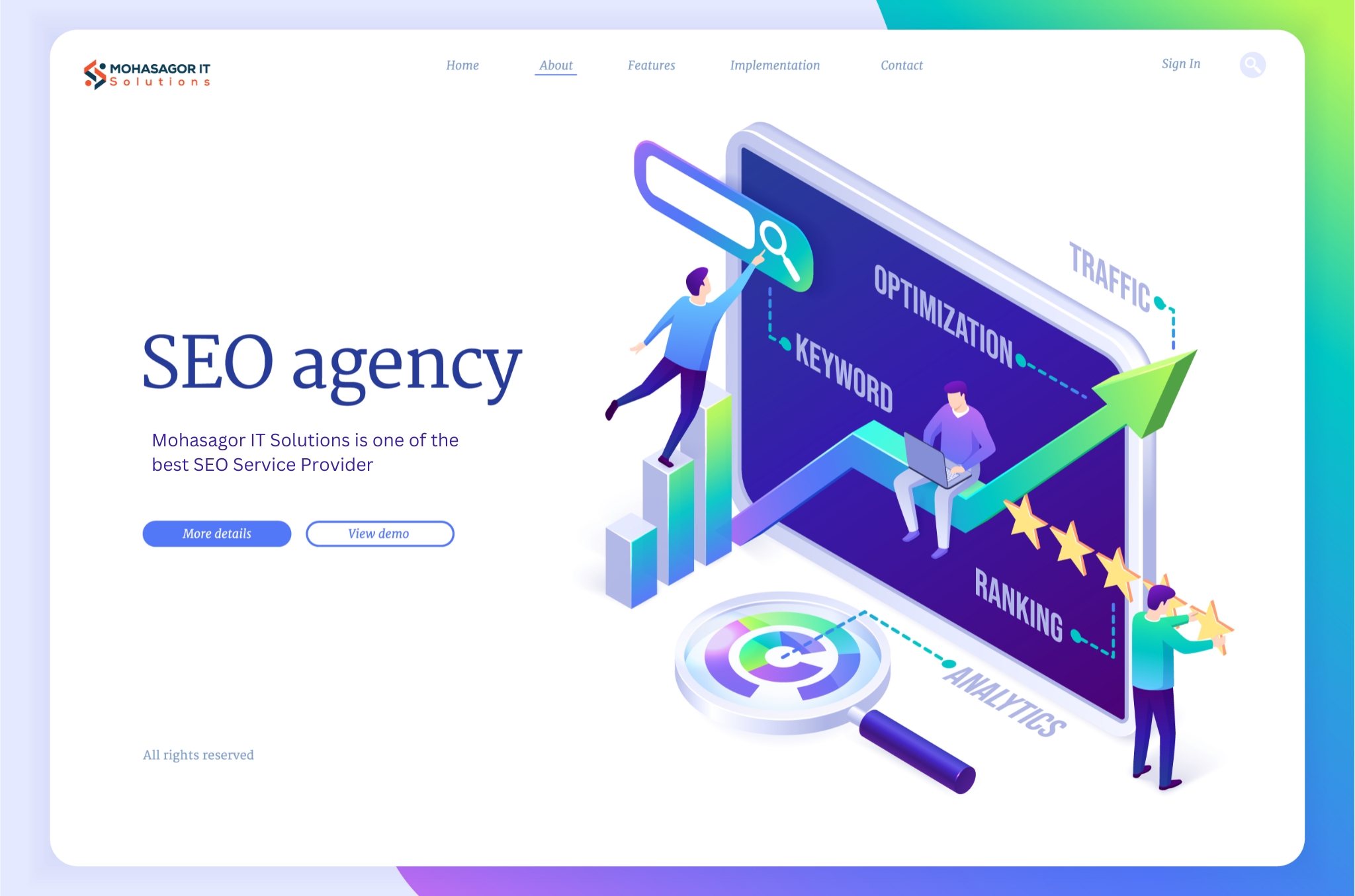#1 SEO Service Provider in Bangladesh for Long-Term Organic Growth with Mohasagor IT